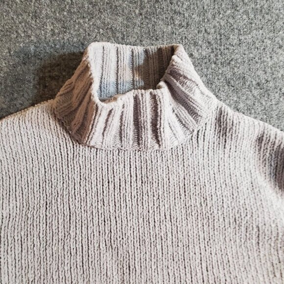 Philosophy Republic Clothing Women's Knit Pullover Sweater Mock Neck Sz XS Blue - Picture 6 of 10